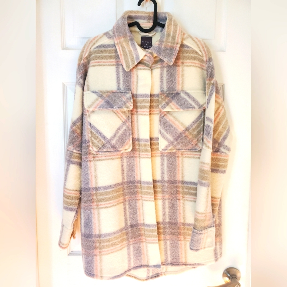 Check Flannel Shacket